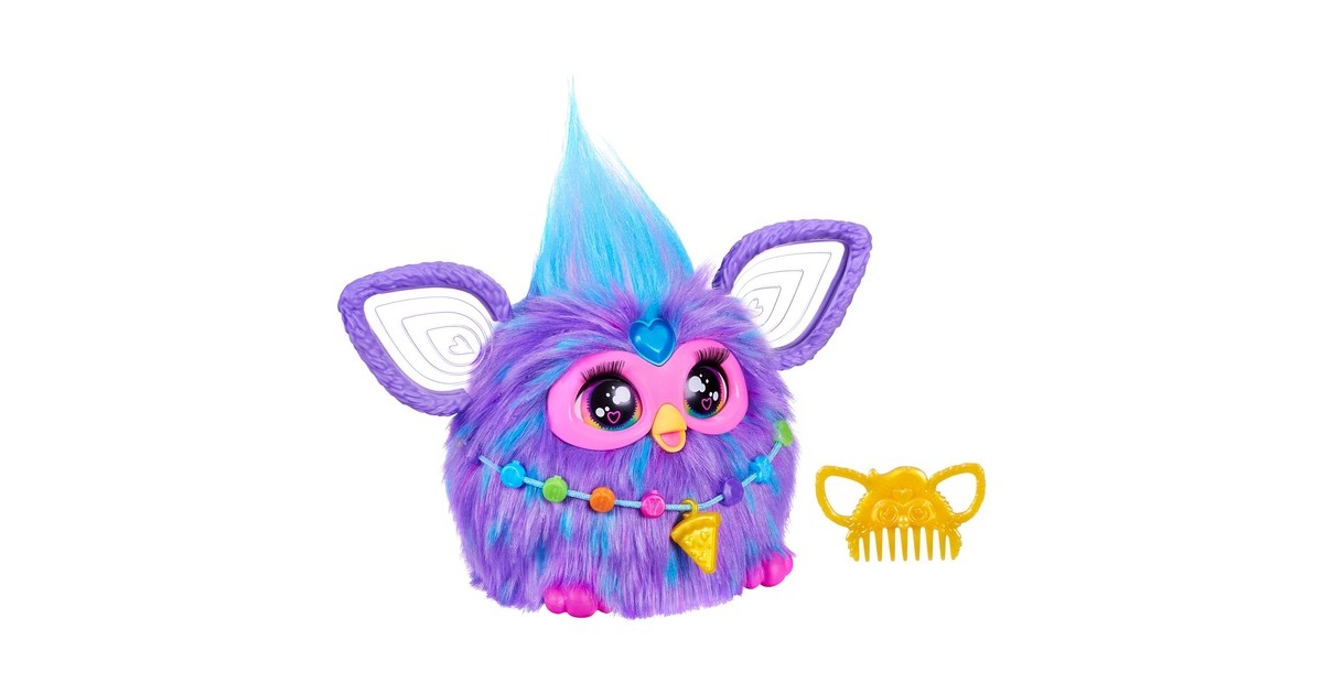 HasbroFurby Paars Pluchenspeelgoed