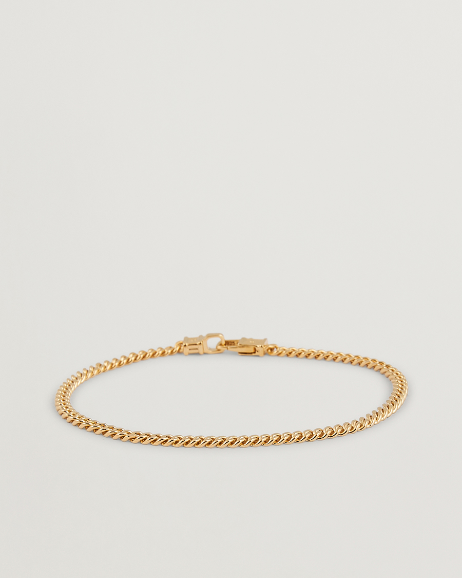 Tom Wood Curb Bracelet M Gold