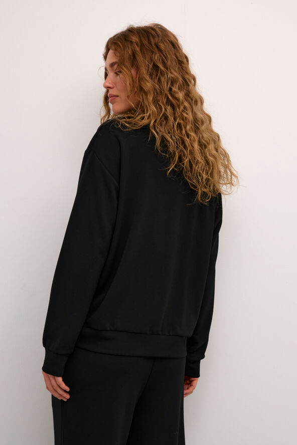 Kaffe KAannika Sweatshirt Black deep