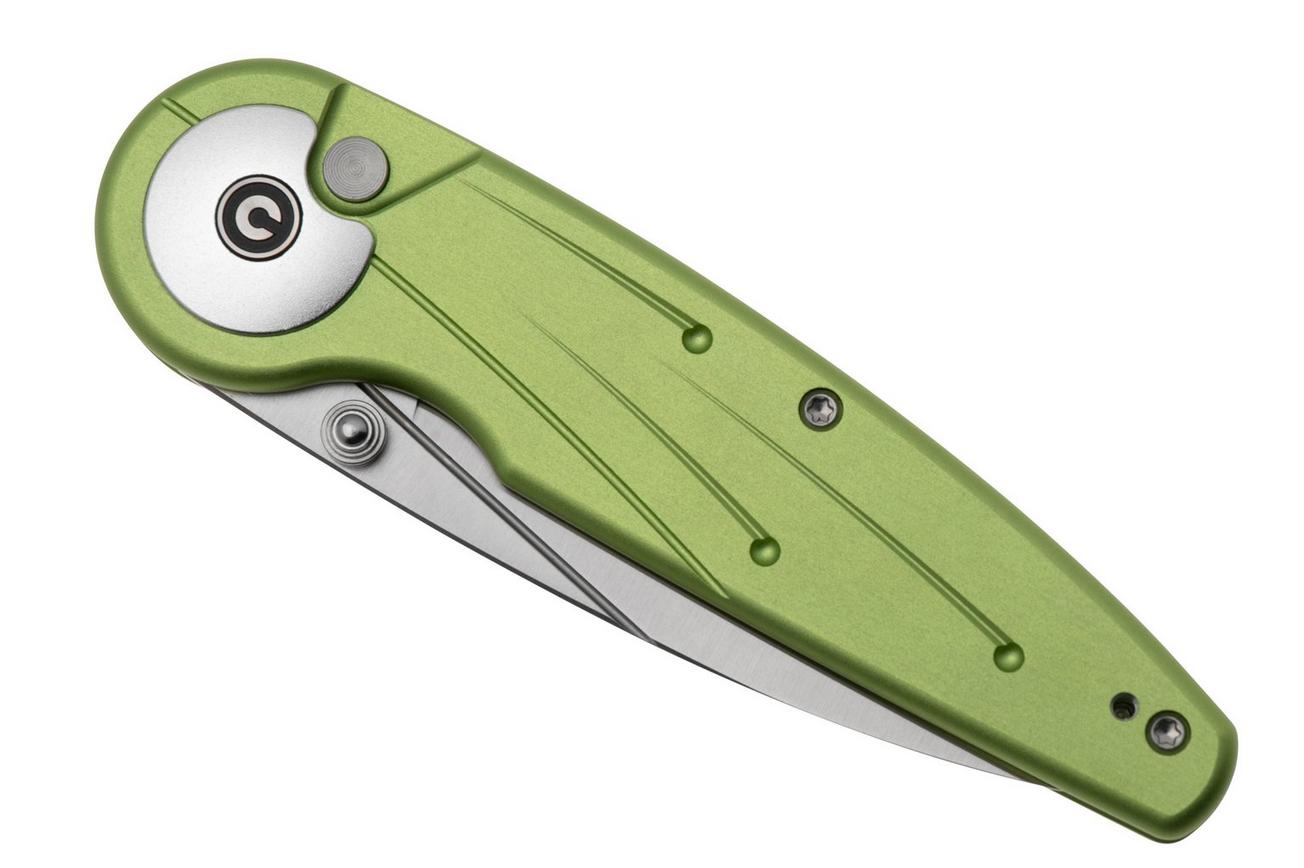 Civivi Starflare C23052-3 Satin Nitro-V, Lime Green Aluminum, zakmes