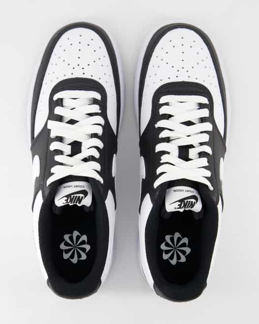 Nike W Nike Court Vison Lo Sneaker in Schwarz