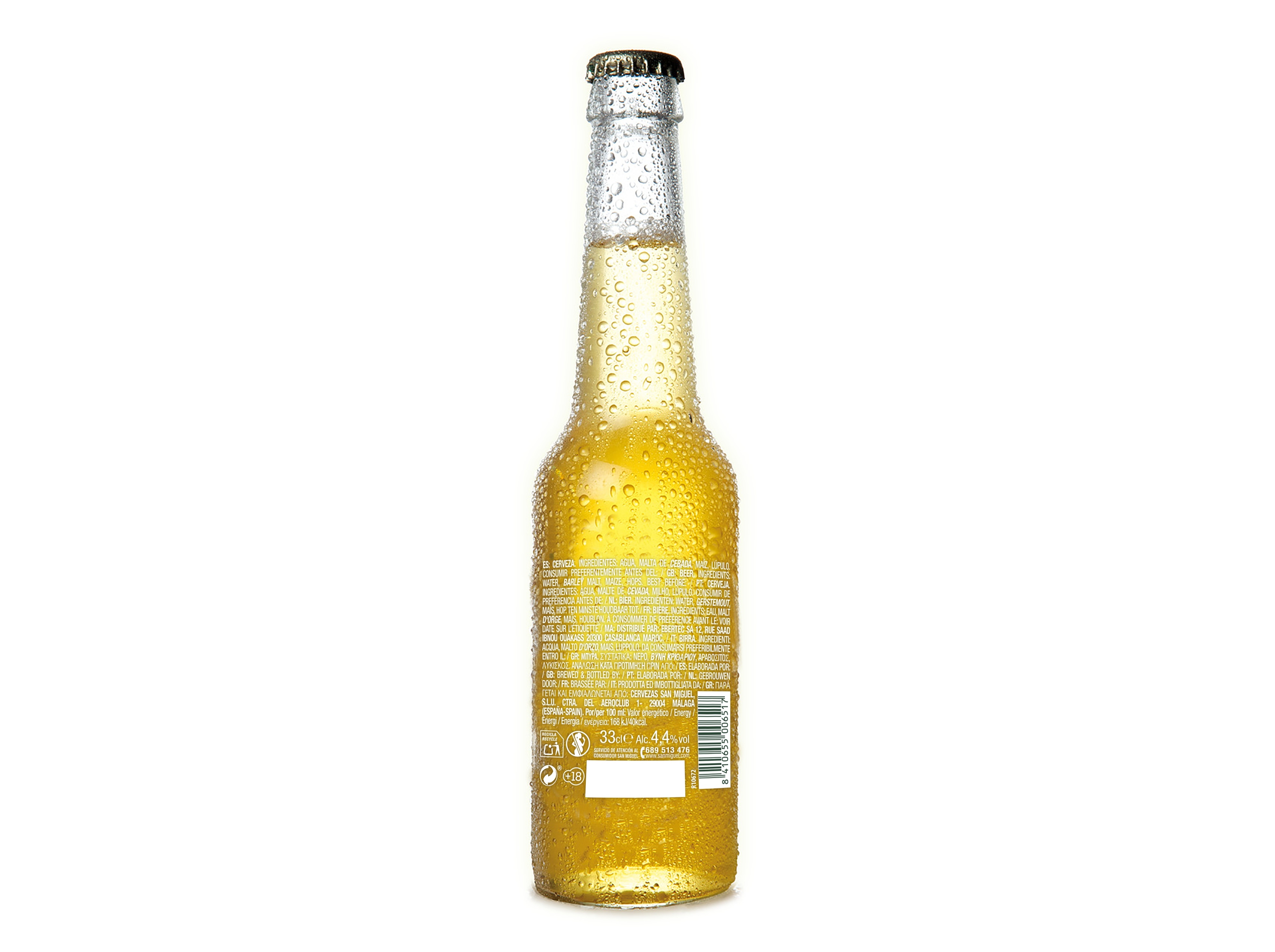 CERVEJA SAN MIGUEL FRESCA 0.33L