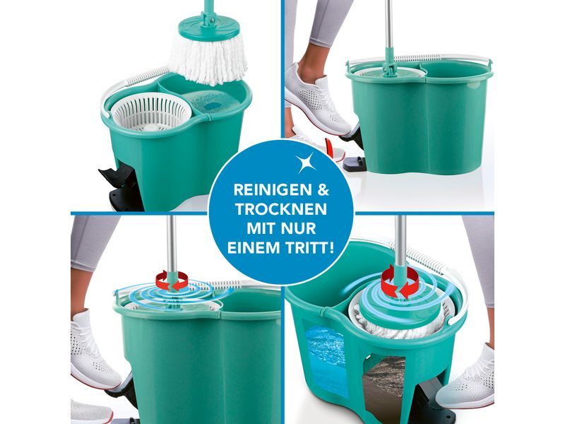 CLEANmaxx Wischmopp Wischmopp-Set für alle Böden