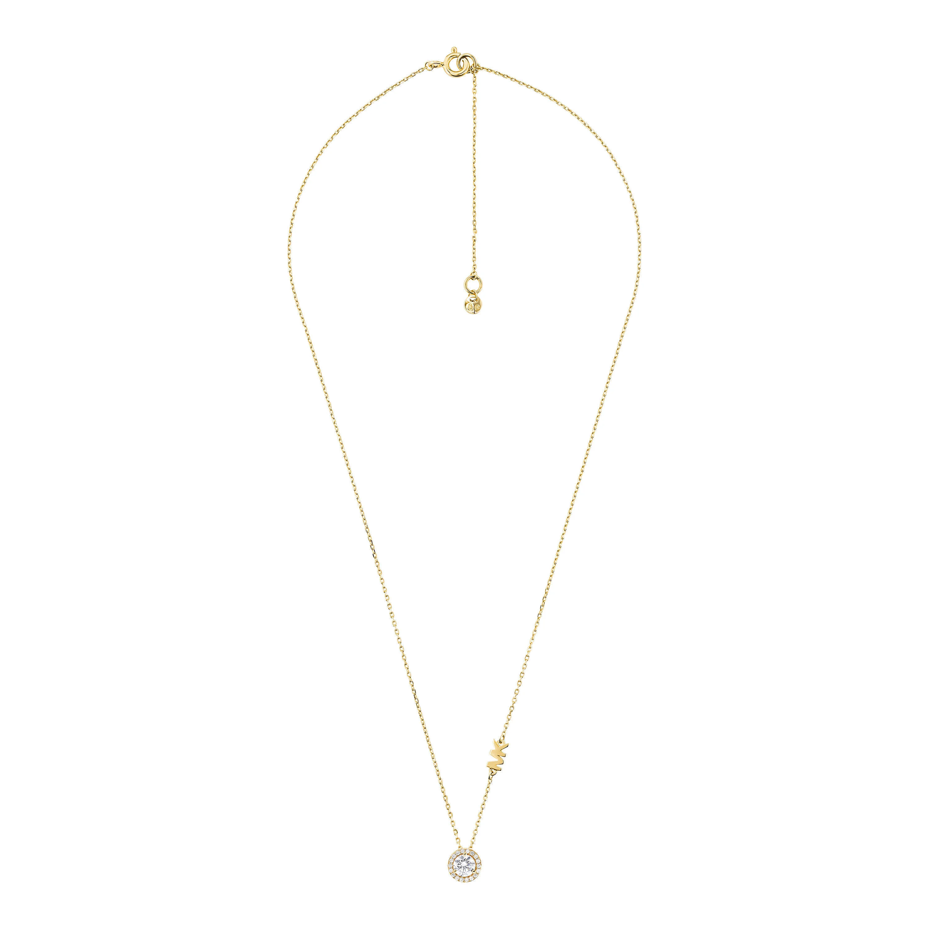 Michael Kors collier MKC1208AN710 Kors Brilliance goudkleurig