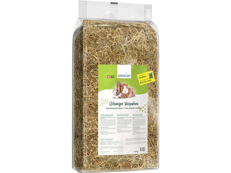 Eric Schweizer Wiesenheu, 4 kg Schweizer Wiesenheu für Nagetiere