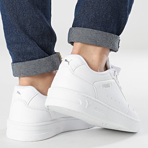 Baskets Femme Court Classy 395021 Puma White Puma Silver
