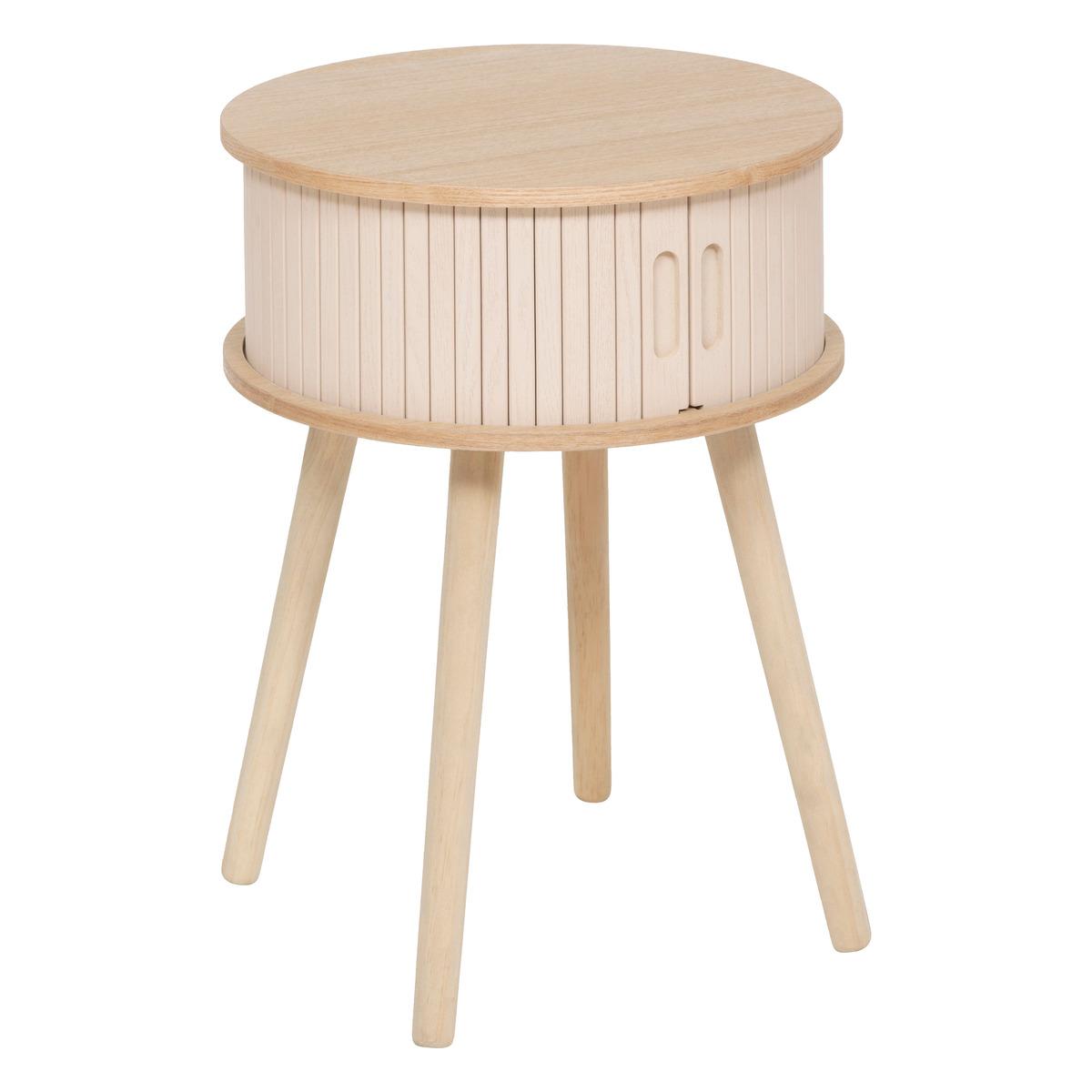 CHEVET 2 PORTES NYSOS CREME