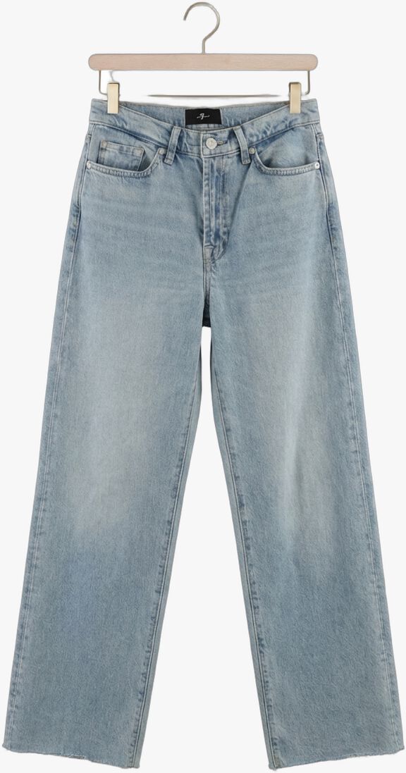 blauwe 7 for all mankind wide jeans panel lotta saebreeze