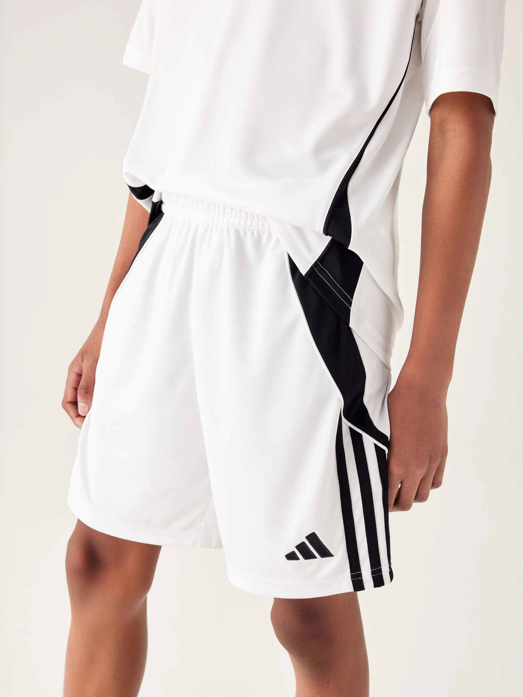 Wit/zwart - adidas Tiro 24 shorts voor kinderen