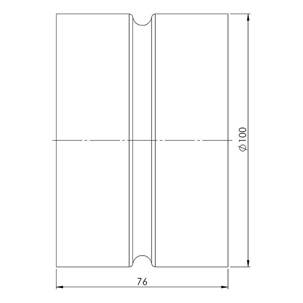 MUFFE Ø100MM