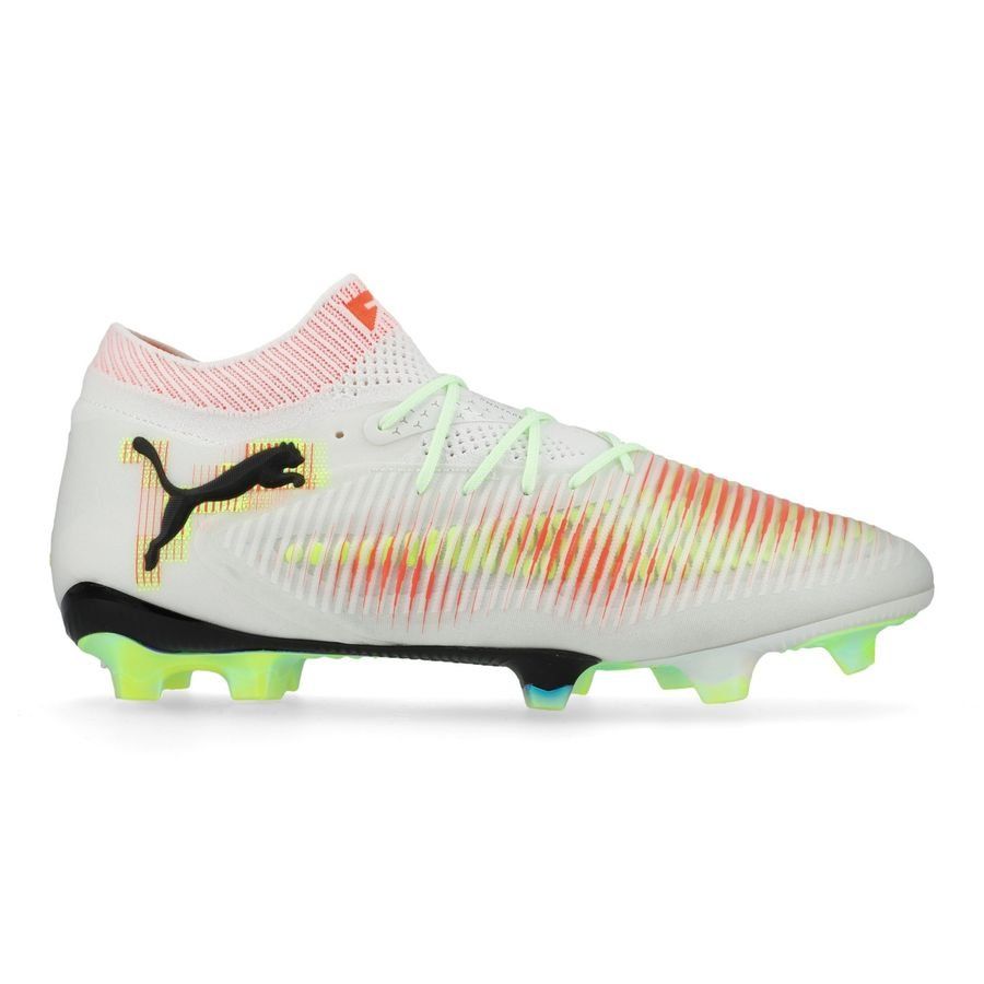 PUMA Future 8 Ultimate FG Launch Edition - Blanc/Noir/Jaune/Vert
