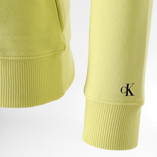 Sweat Capuche Enfant Institutional Logo 0163 Jaune