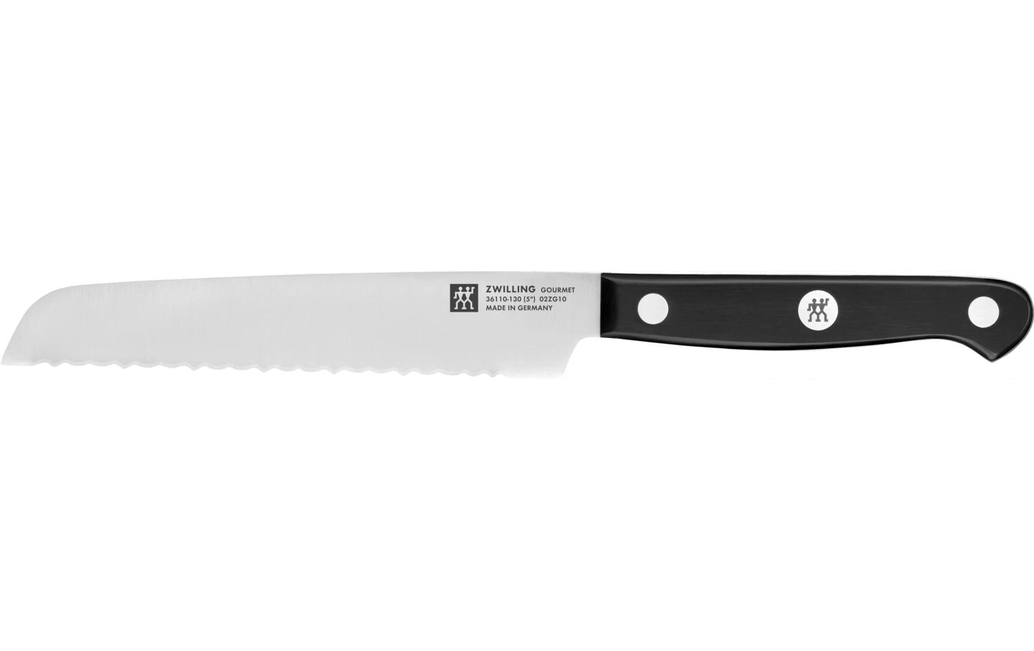 Messerblock-Set mit Messer Gourmet Natur, 7-teilig<br>Schlitzmesserblock Bambus