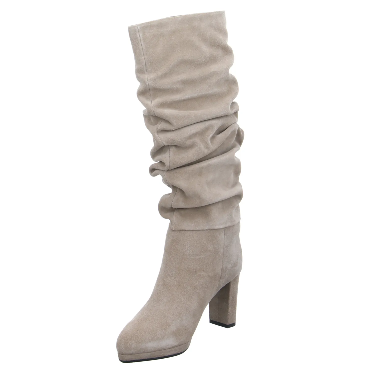 PETER KAISER Stiefel Taupe Leder