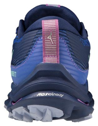 Chaussures de Trail Running Mizuno Femme Wave Rider TT Bleu
