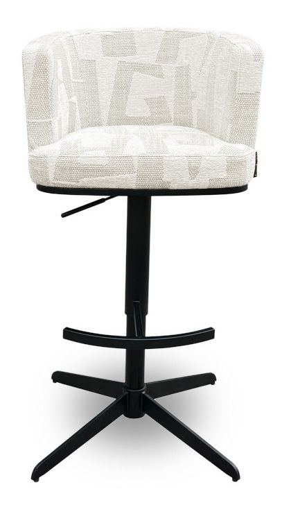 Barstoel S4785 Beige Graffic Cheyenne B55 x D52 x H77 cm