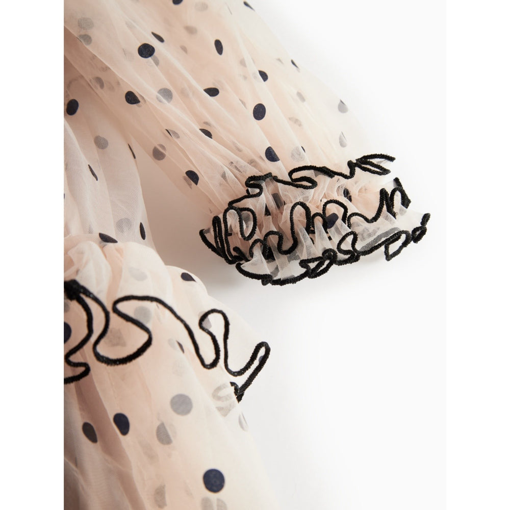 Køb MarMar Tulle Black Dots Dakira LS Kjole