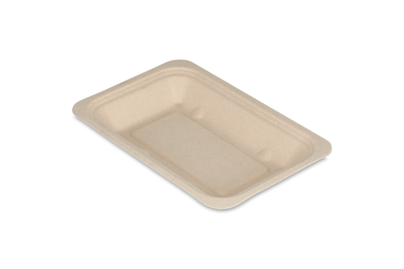 Snackschaaltje V1 suikerriet Plastic- en Pfas-vrij BIO