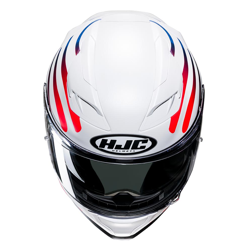 HJC - Casque F71 Zen MC21SF / Blanc / Multicolore / Mat