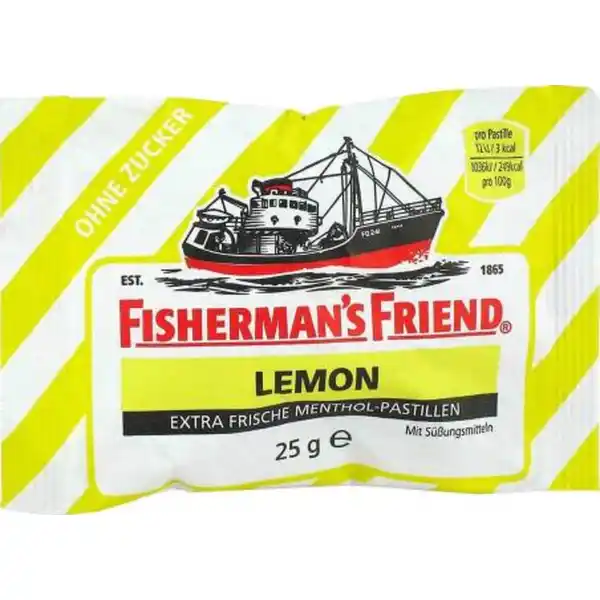 Lemon ohne Zucker Pastillen