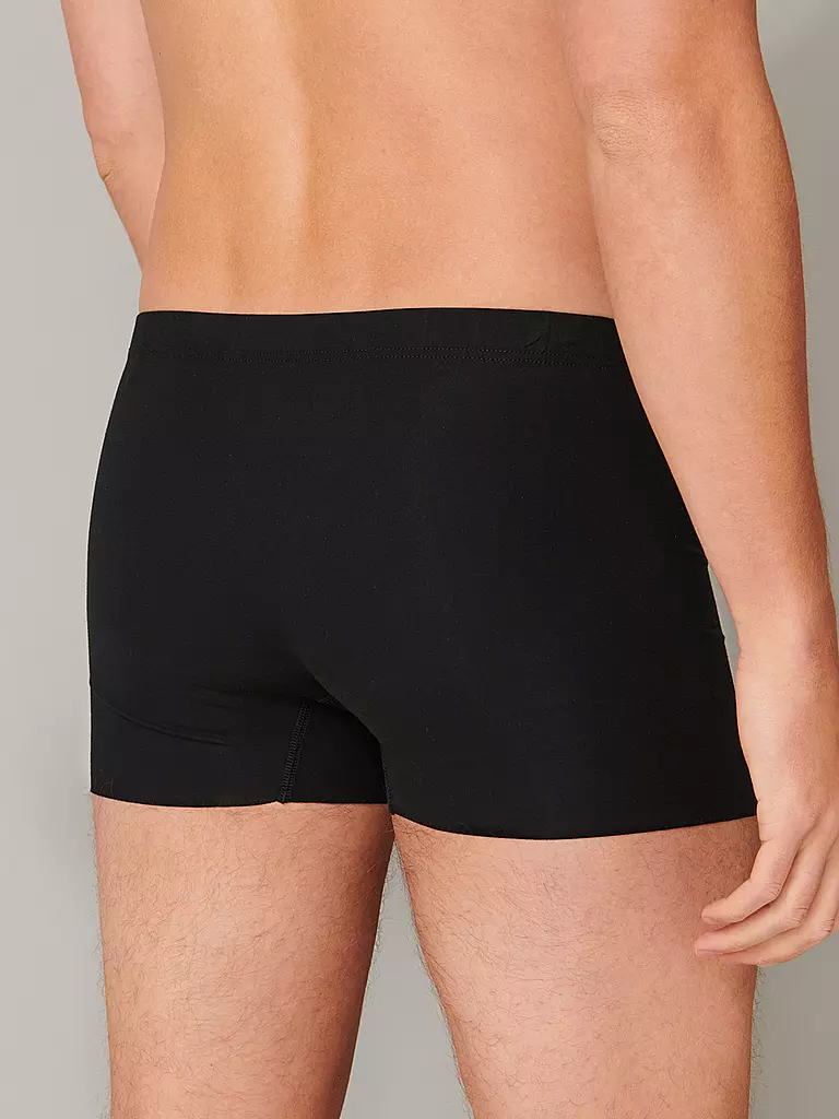 SCHIESSER Pants Laser Cut Schwarz schwarz