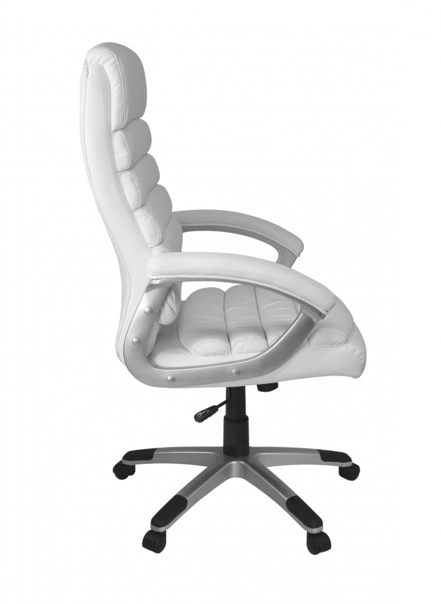 Bürostuhl - weiß - Wippmechanik