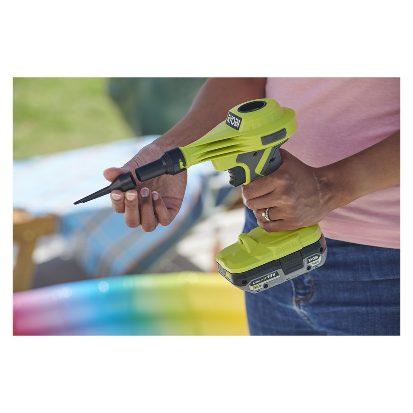 Batteridrevet luftpumpe 18 V