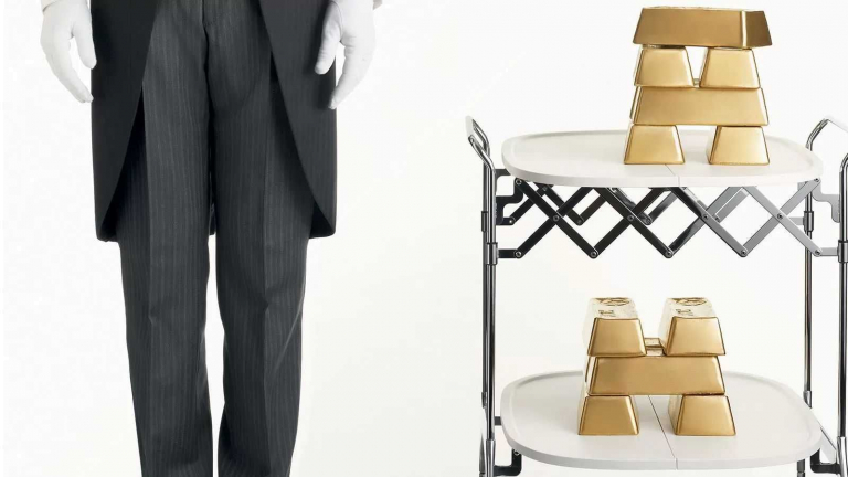 Kartell Gastone trolley zwart