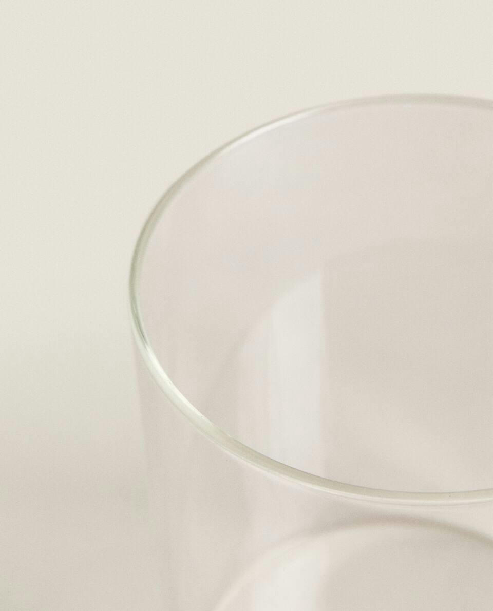 VASO LANTERNA DE VIDRO BOROSILICATO