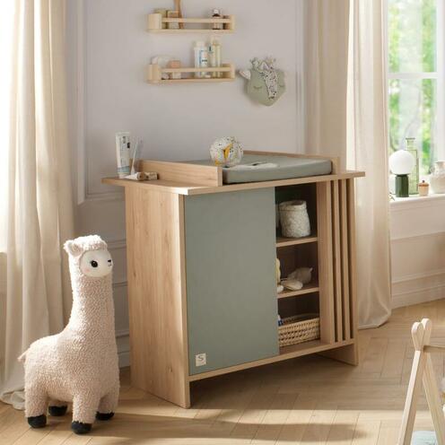 Commode 1 Porte 3 Niches TOKYO Sauge - SAUTHON
