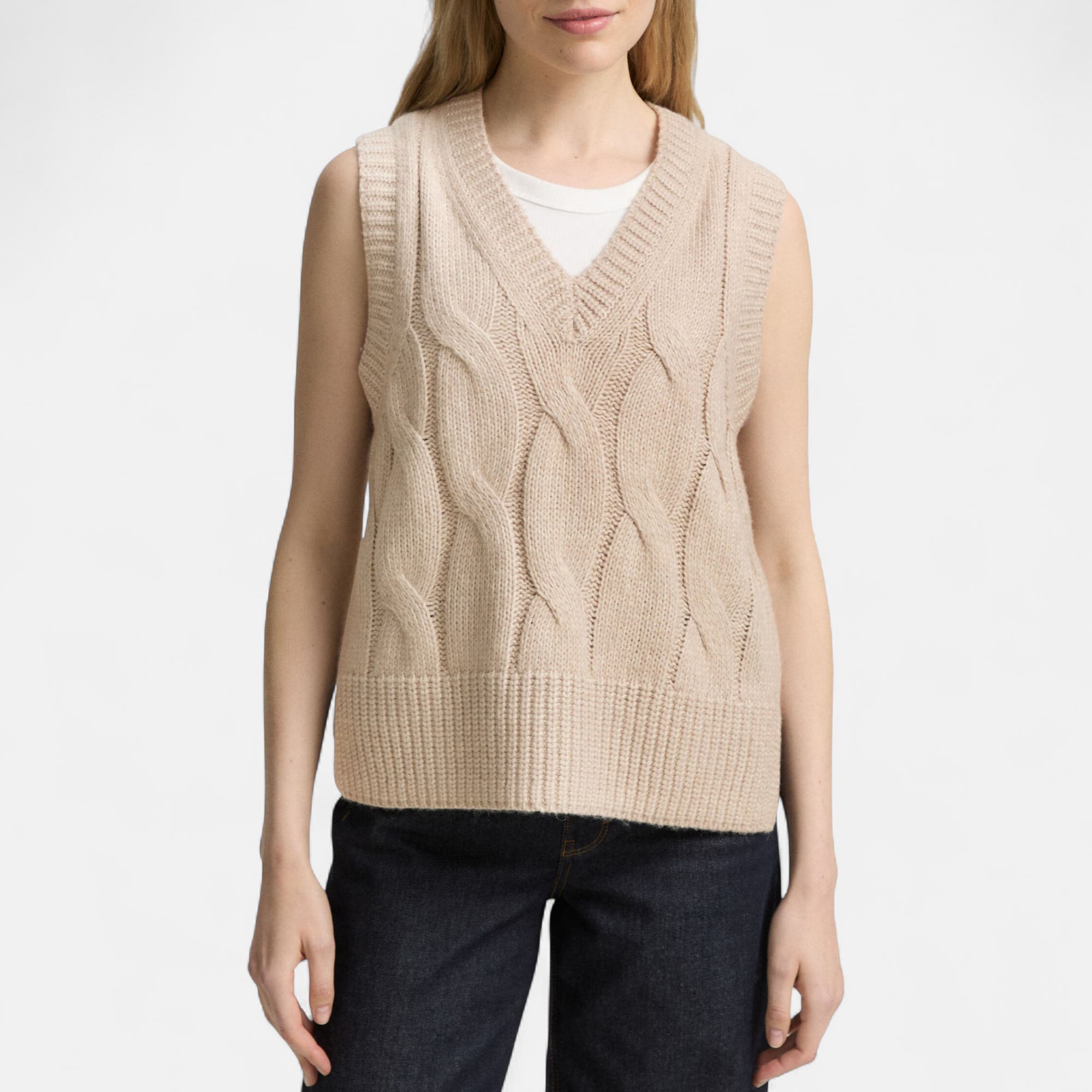 Gilet Femme camel