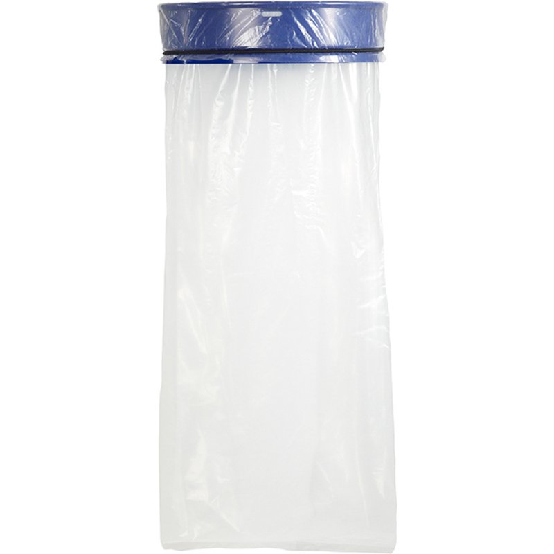 Support de sacs poubelles mural 110 L Ecollecto  Rossignol bleu