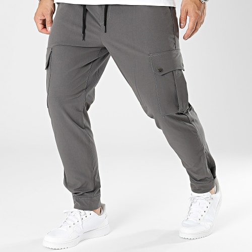 Pantalon Cargo Gris