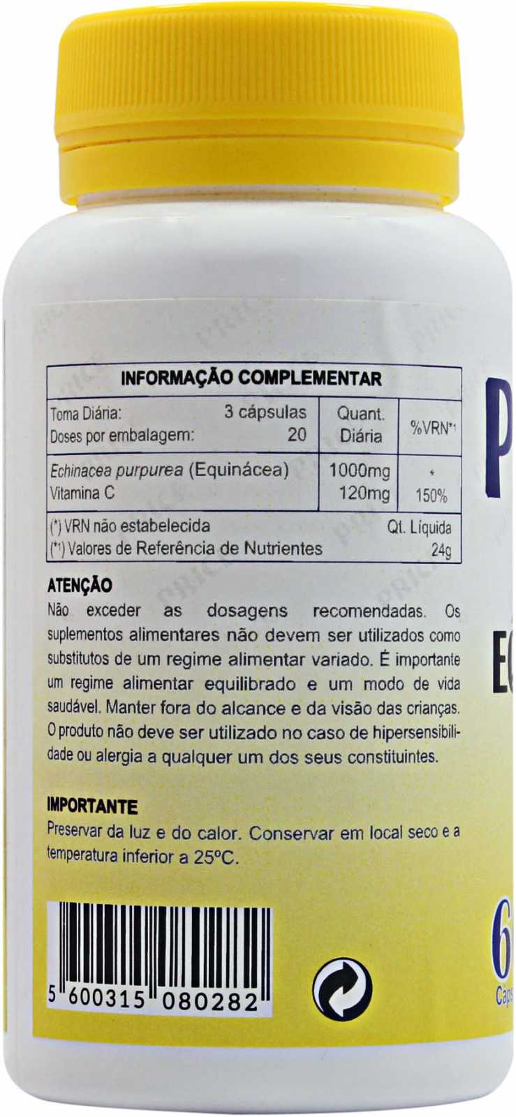 Fharmonat Equinacea + Vita C 60 Cápsulas