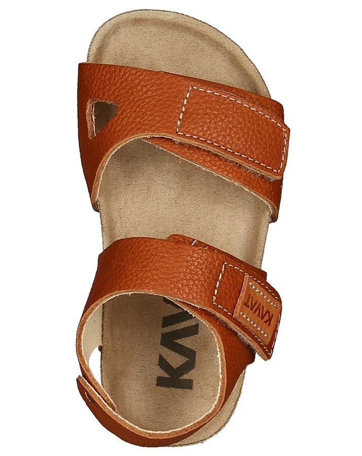Klett-Sandalen BOMHUS in cognac-braun