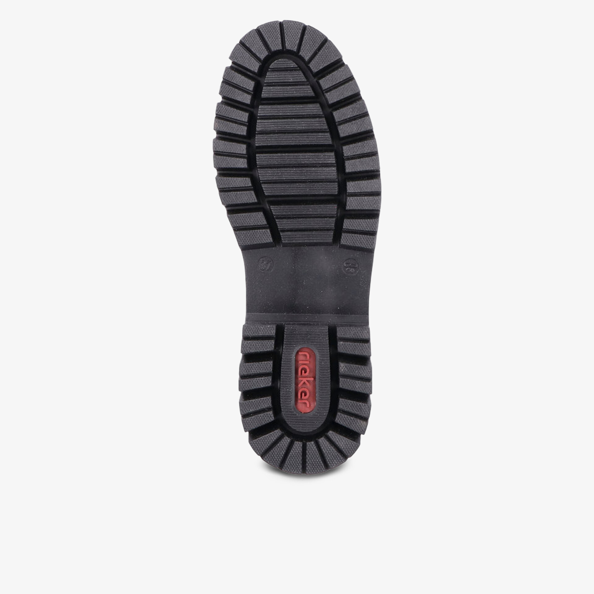 rieker Damen klassische Stiefel schwarz