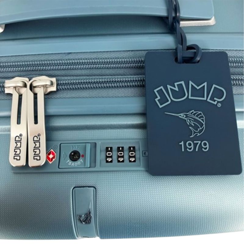 Valise cabine rigide extensible Évaé 55 cm Bleu Ciel