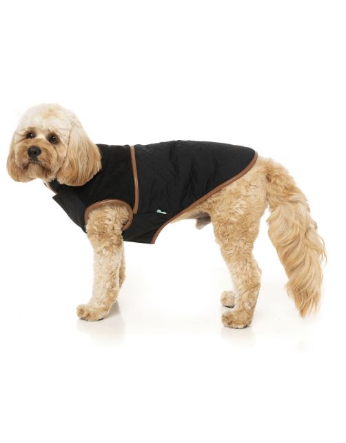Fuzzyard Ivanhoe Jacket Zwart - Hondenkleding