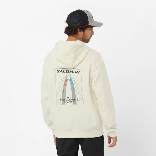SALOMON BOW GRAPHIC  Kapuzensweatshirt Herren