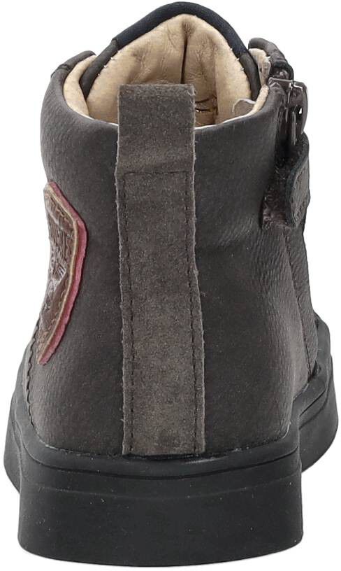 Shoesme Veterschoenen Hoog donkerbruin