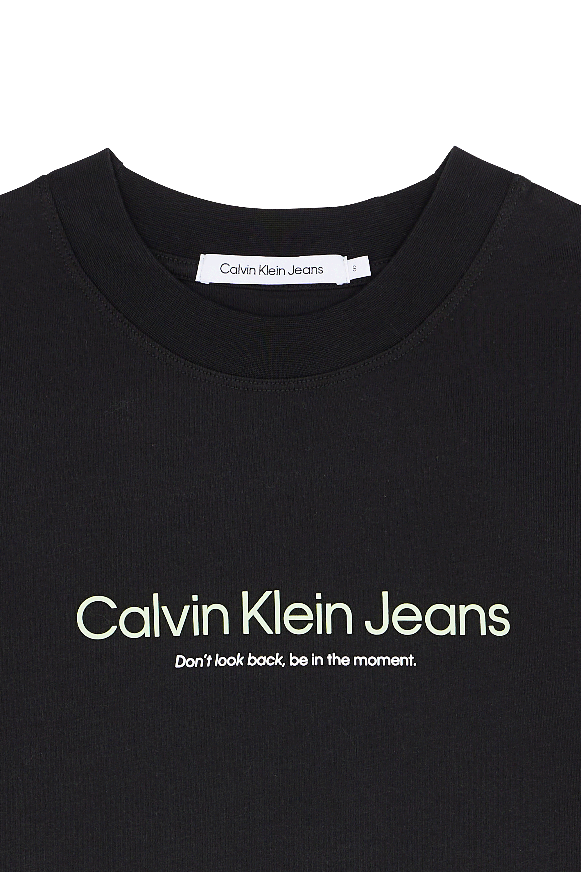 CALVIN KLEIN JEANS T-shirt ILLUMINATED GRAPHIC Noir