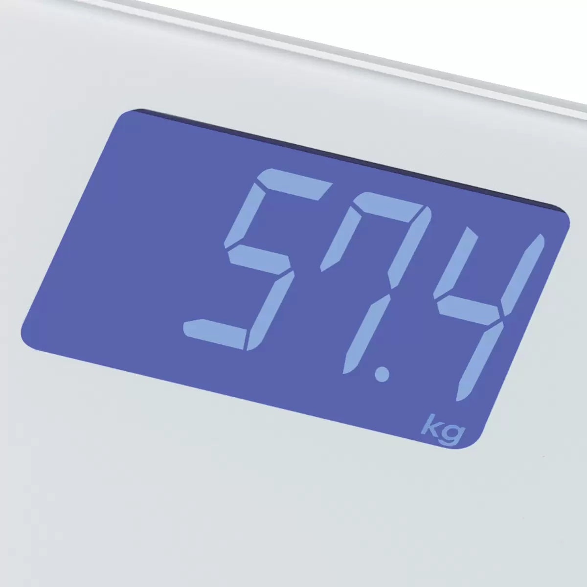 Personenwaage LCD Display Easy Scale 4.0 weiss