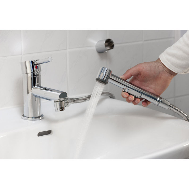 Schütte wastafel handdoucheset chroom