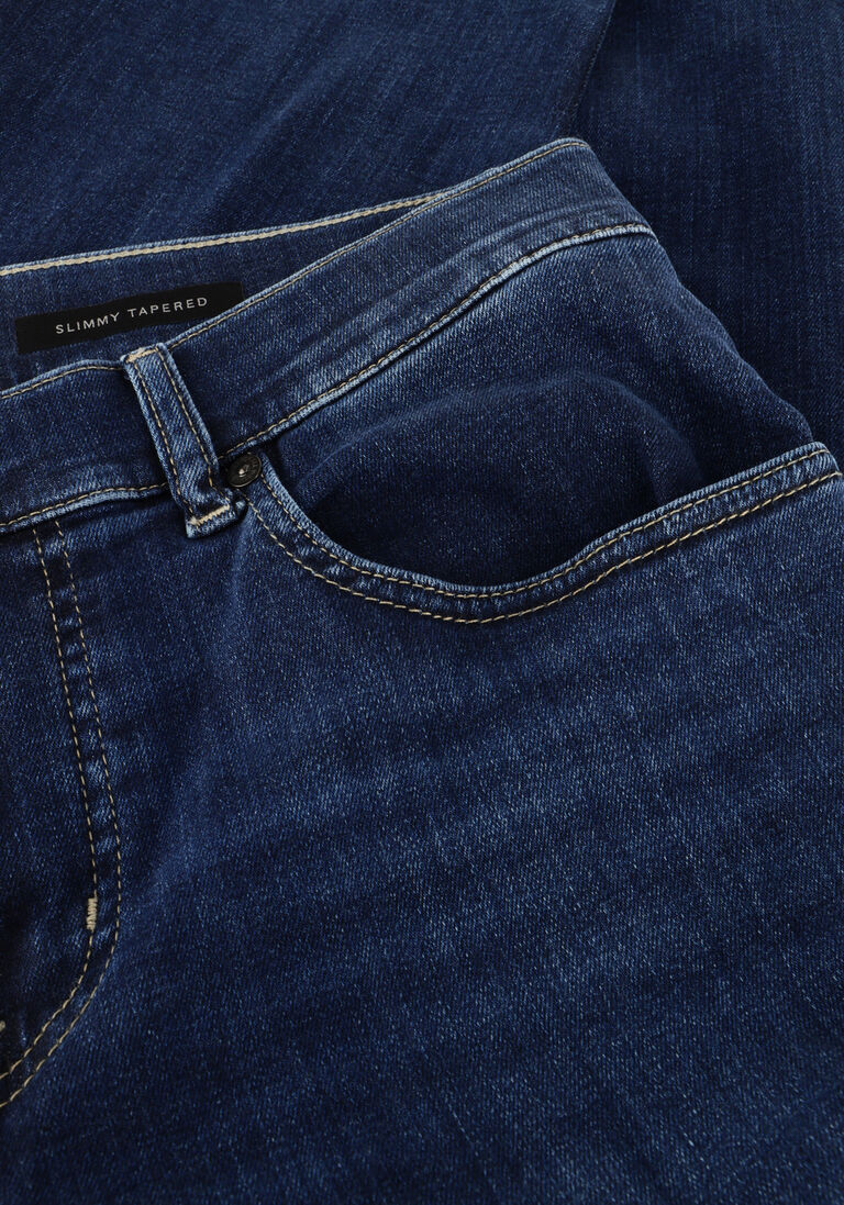 blauwe 7 for all mankind slim fit jeans slimmy tapered