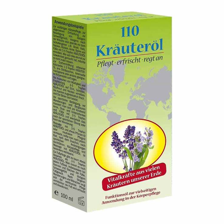 Kräuteröl 110 Vitalkräfte aus Kräutern, 100 ml