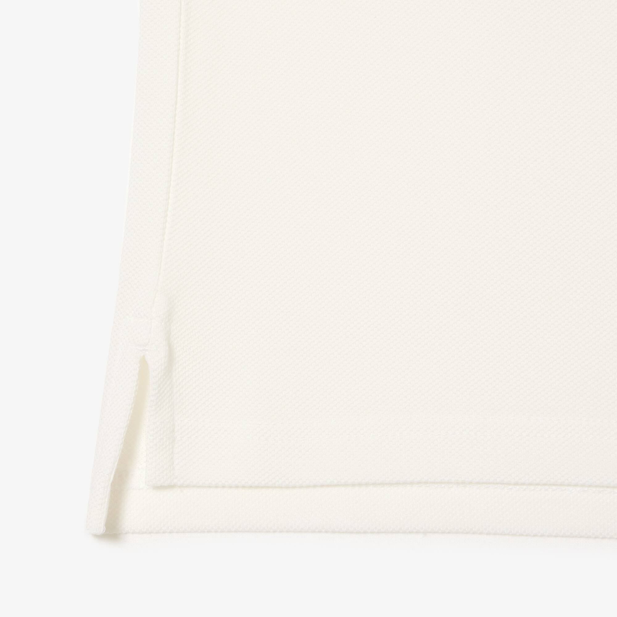 Polo en petit piqué de coton Polos - Blanc - Lacoste - Enfant