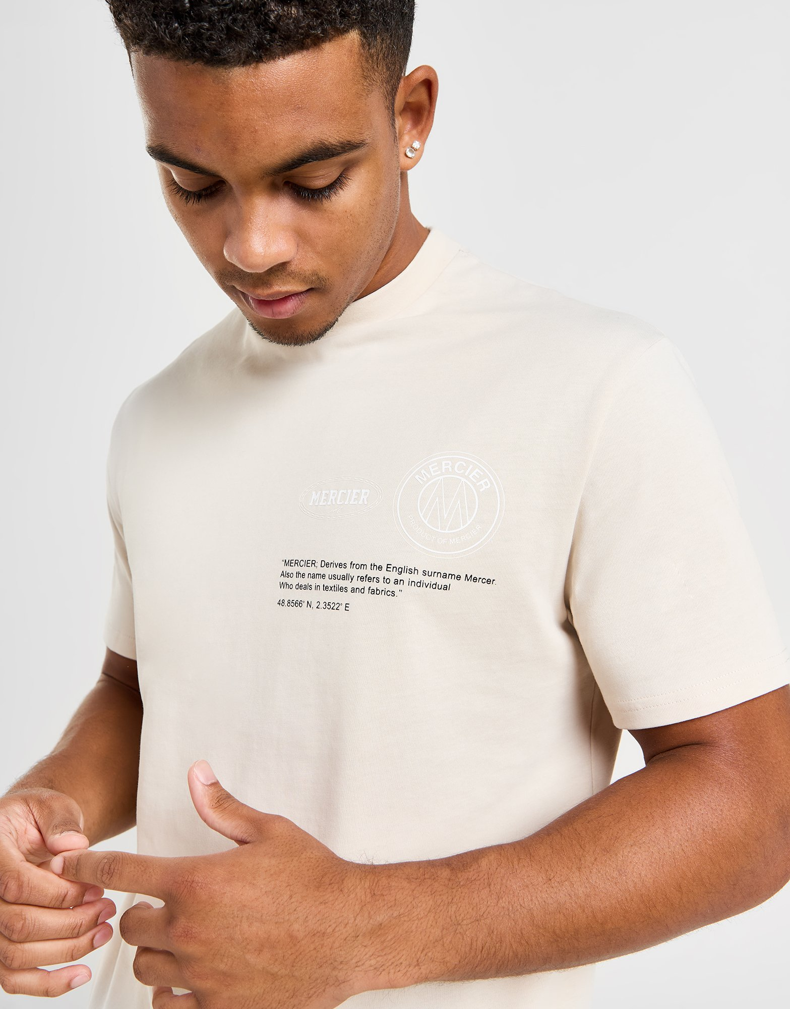 MERCIER T-shirt Caruso Homme