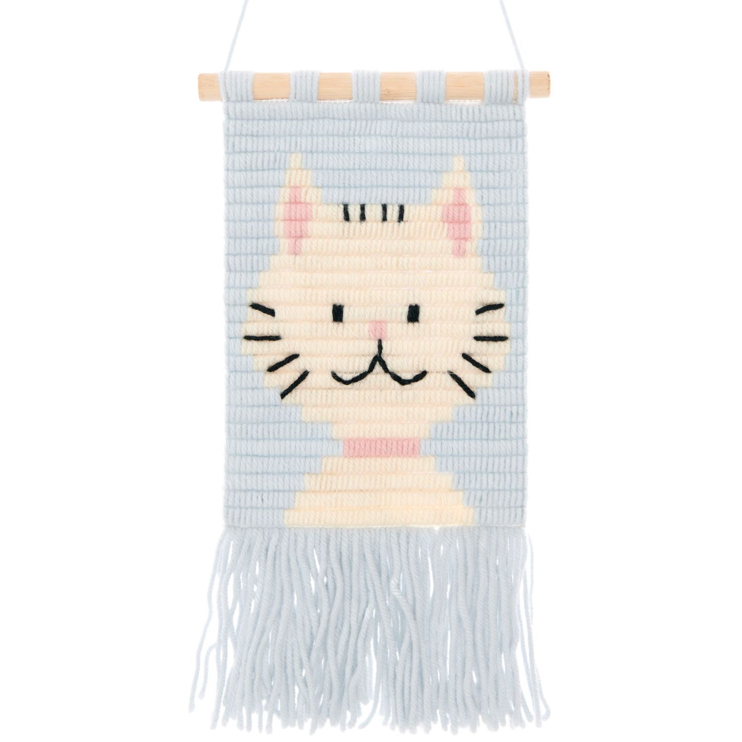 Stickset Wandbehang KATZE