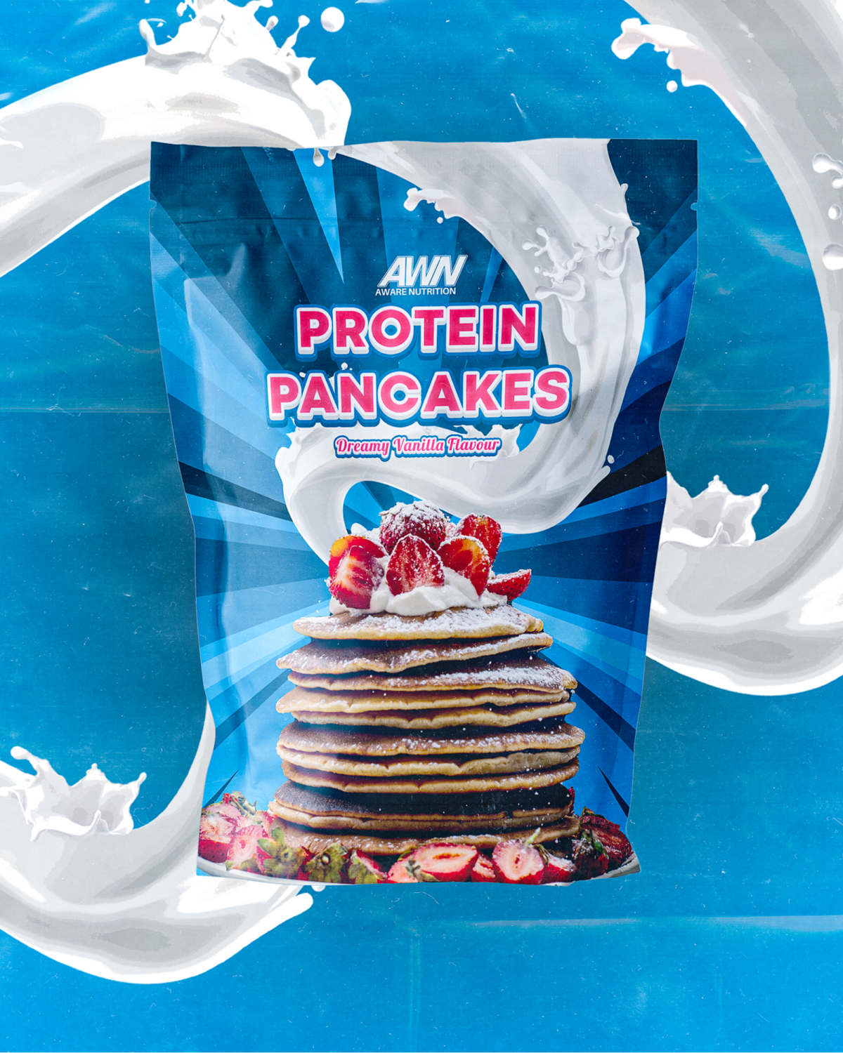 AWARE Proteinpannekaker Vanilje 500g