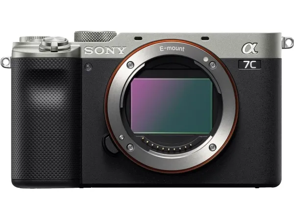 Sony a7C ILCE-7C - Digitalkamera - spejlløst - 24.2 MP - Full Frame - 4K / 30 fps - kun kamerahus - Wireless LAN, NFC, Bluetooth - sølv